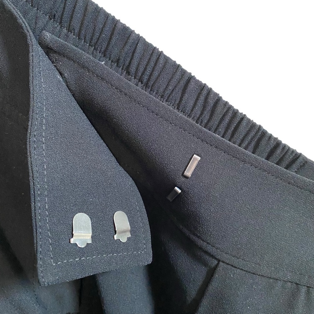 NWT 41 Hawthorn Black High Rise Wide Leg Trouser Pants Size 12 - Picture 7 of 7